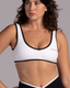 Stride Sports Bra in White