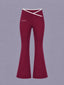 Stride Flares in Crimson