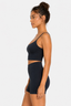 Daily Crop in Midnight Navy & Red