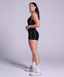 Outline Shorts in Black