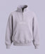 Zipped Collar Sweatshirt in Grey