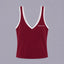 Stride Crop in Crimson