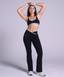 Stride Flares in Black
