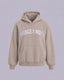 Essential Hoodie (Embroidered two-tone) in Light Brown