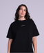 Oversized Flex Tee in Black
