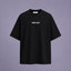 Embroidered Essential Heavyweight Tee in Black