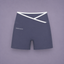 Stride Shorts in Platinum