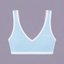 Stride Sports Bra in Frost