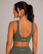 Daily Sports Bra in Field Green