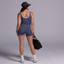 Stride Shorts in Platinum