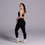 Essential Cross Back Sports Bra in Black