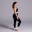 Essential Cross Back Sports Bra in Black
