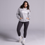 Essential Hoodie in Marle Grey
