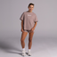 Flex Shorts in Light Brown