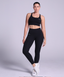 Essential Cross Back Sports Bra in Black
