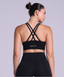 Essential Cross Back Sports Bra in Black