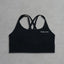 Essential Cross Back Sports Bra in Black