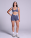 Stride Sports Bra in Platinum