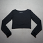 Long Sleeve Crop Top