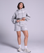 Relaxed Sweatshorts in Marle Grey