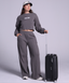 Waffle Lounge Pants in Dark Grey