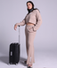 Waffle Lounge Pants in Light Brown