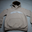 Essential Hoodie (Embroidered two-tone) in Light Brown
