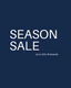 Season sale – up to 30% off sitewide