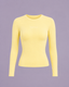 Daily Long Sleeve Top in Butter