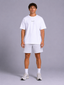 Oversized Flex Tee in White
